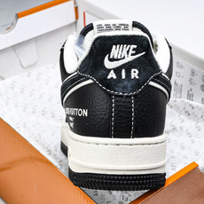 NK Air Force 1'07 Low LV联名 荔纹黑 空军一号低帮休闲板鞋 YX5066-349 NK Air Force 1'07 Low LV联名 荔纹黑 空军一号低帮休闲板鞋 YX5066-349