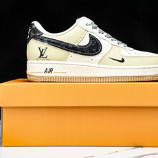 NK Air Force 1'07 Low LV联名 奶茶 空军一号低帮休闲板鞋 ZH2598-308 NK Air Force 1'07 Low LV联名 奶茶 空军一号低帮休闲板鞋 ZH2598-308