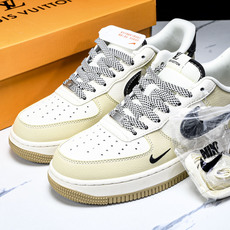 NK Air Force 1'07 Low LV联名 奶茶 空军一号低帮休闲板鞋 ZH2598-308 NK Air Force 1'07 Low LV联名 奶茶 空军一号低帮休闲板鞋 ZH2598-308