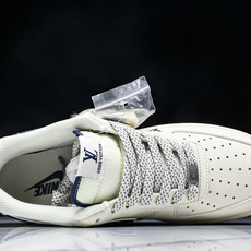 NK Air Force 1'07 Low LV联名 牛仔蓝勾 空军一号低帮休闲板鞋 SM6668-10 NK Air Force 1'07 Low LV联名 牛仔蓝勾 空军一号低帮休闲板鞋 SM6668-10