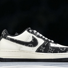 NK Air Force 1'07 Low LV联名 前掌黑牛仔 空军一号低帮休闲板鞋 YX5066-3 NK Air Force 1'07 Low LV联名 前掌黑牛仔 空军一号低帮休闲板鞋 YX5066-3