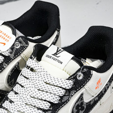 NK Air Force 1'07 Low LV联名 前掌黑牛仔 空军一号低帮休闲板鞋 YX5066-3 NK Air Force 1'07 Low LV联名 前掌黑牛仔 空军一号低帮休闲板鞋 YX5066-3