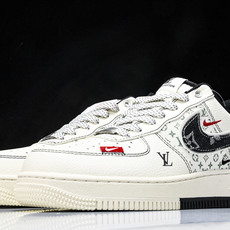 NK Air Force 1'07 Low LV联名 双拼黑牛仔 空军一号低帮休闲板鞋 YX5066-3 NK Air Force 1'07 Low LV联名 双拼黑牛仔 空军一号低帮休闲板鞋 YX5066-3