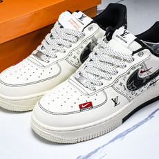 NK Air Force 1'07 Low LV联名 双拼黑牛仔 空军一号低帮休闲板鞋 YX5066-3 NK Air Force 1'07 Low LV联名 双拼黑牛仔 空军一号低帮休闲板鞋 YX5066-3