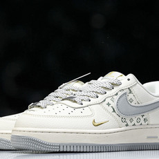 NK Air Force 1'07 Low LV联名 印花小金勾 空军一号低帮休闲板鞋 XX3168-1 NK Air Force 1'07 Low LV联名 印花小金勾 空军一号低帮休闲板鞋 XX3168-1