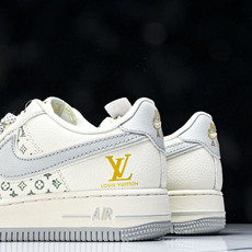 NK Air Force 1'07 Low LV联名 印花小金勾 空军一号低帮休闲板鞋 XX3168-1 NK Air Force 1'07 Low LV联名 印花小金勾 空军一号低帮休闲板鞋 XX3168-1