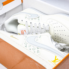 NK Air Force 1'07 Low LV联名 印花小金勾 空军一号低帮休闲板鞋 XX3168-1 NK Air Force 1'07 Low LV联名 印花小金勾 空军一号低帮休闲板鞋 XX3168-1