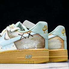 NK Air Force 1'07 Low Mint Bubble 手绘涂鸦 薄荷气泡 空军一号低帮休闲 NK Air Force 1'07 Low Mint Bubble 手绘涂鸦 薄荷气泡 空军一号低帮休闲