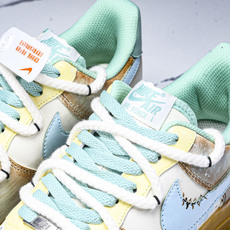 NK Air Force 1'07 Low Mint Bubble 手绘涂鸦 薄荷气泡 空军一号低帮休闲 NK Air Force 1'07 Low Mint Bubble 手绘涂鸦 薄荷气泡 空军一号低帮休闲