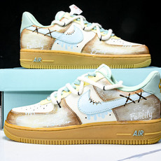 NK Air Force 1'07 Low Mint Bubble 手绘涂鸦 薄荷气泡 空军一号低帮休闲 NK Air Force 1'07 Low Mint Bubble 手绘涂鸦 薄荷气泡 空军一号低帮休闲