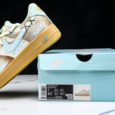 NK Air Force 1'07 Low Mint Bubble 手绘涂鸦 薄荷气泡 空军一号低帮休闲 NK Air Force 1'07 Low Mint Bubble 手绘涂鸦 薄荷气泡 空军一号低帮休闲