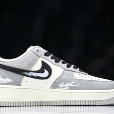NK Air Force 1'07 Low Quit Smoking 戒烟骷髅 空军一号定制低帮板鞋 D NK Air Force 1'07 Low Quit Smoking 戒烟骷髅 空军一号定制低帮板鞋 D