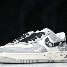 NK Air Force 1'07 Low Quit Smoking 戒烟骷髅 空军一号定制低帮板鞋 D NK Air Force 1'07 Low Quit Smoking 戒烟骷髅 空军一号定制低帮板鞋 D