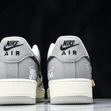 NK Air Force 1'07 Low Quit Smoking 戒烟骷髅 空军一号定制低帮板鞋 D NK Air Force 1'07 Low Quit Smoking 戒烟骷髅 空军一号定制低帮板鞋 D