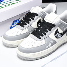 NK Air Force 1'07 Low Quit Smoking 戒烟骷髅 空军一号定制低帮板鞋 D NK Air Force 1'07 Low Quit Smoking 戒烟骷髅 空军一号定制低帮板鞋 D