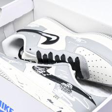 NK Air Force 1'07 Low Quit Smoking 戒烟骷髅 空军一号定制低帮板鞋 D NK Air Force 1'07 Low Quit Smoking 戒烟骷髅 空军一号定制低帮板鞋 D
