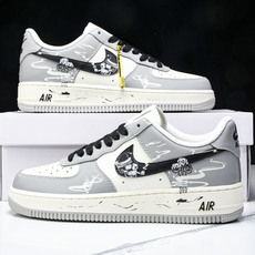 NK Air Force 1'07 Low Quit Smoking 戒烟骷髅 空军一号定制低帮板鞋 D NK Air Force 1'07 Low Quit Smoking 戒烟骷髅 空军一号定制低帮板鞋 D