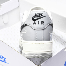 NK Air Force 1'07 Low Quit Smoking 戒烟骷髅 空军一号定制低帮板鞋 D NK Air Force 1'07 Low Quit Smoking 戒烟骷髅 空军一号定制低帮板鞋 D