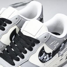 NK Air Force 1'07 Low Quit Smoking 戒烟骷髅 空军一号定制低帮板鞋 D NK Air Force 1'07 Low Quit Smoking 戒烟骷髅 空军一号定制低帮板鞋 D