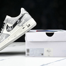 NK Air Force 1'07 Low Quit Smoking 戒烟骷髅 空军一号定制低帮板鞋 D NK Air Force 1'07 Low Quit Smoking 戒烟骷髅 空军一号定制低帮板鞋 D
