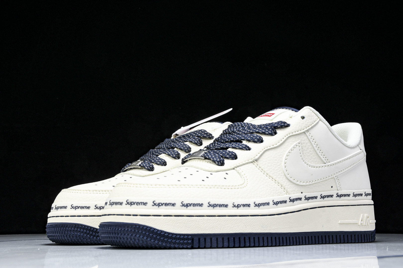NK Air Force 1'07 Low Supreme联名 米蓝弹幕 空军一号低帮休闲板鞋 XX31