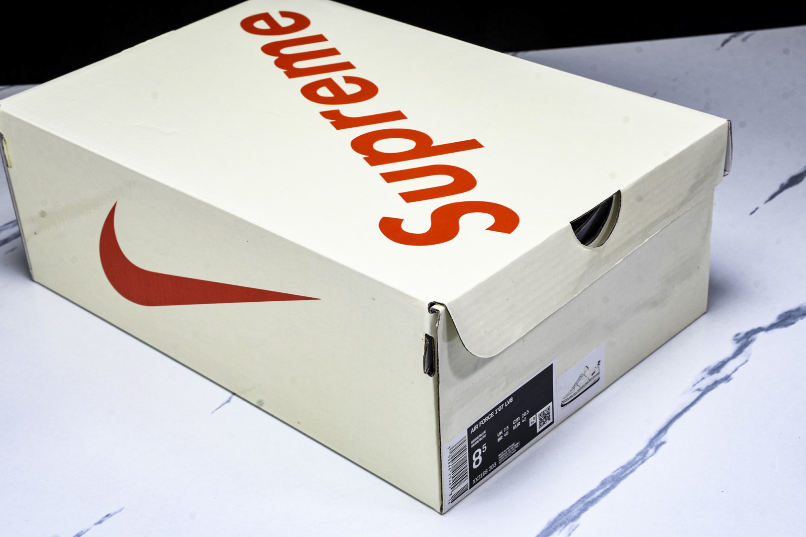 NK Air Force 1'07 Low Supreme联名 米蓝弹幕 空军一号低帮休闲板鞋 XX31
