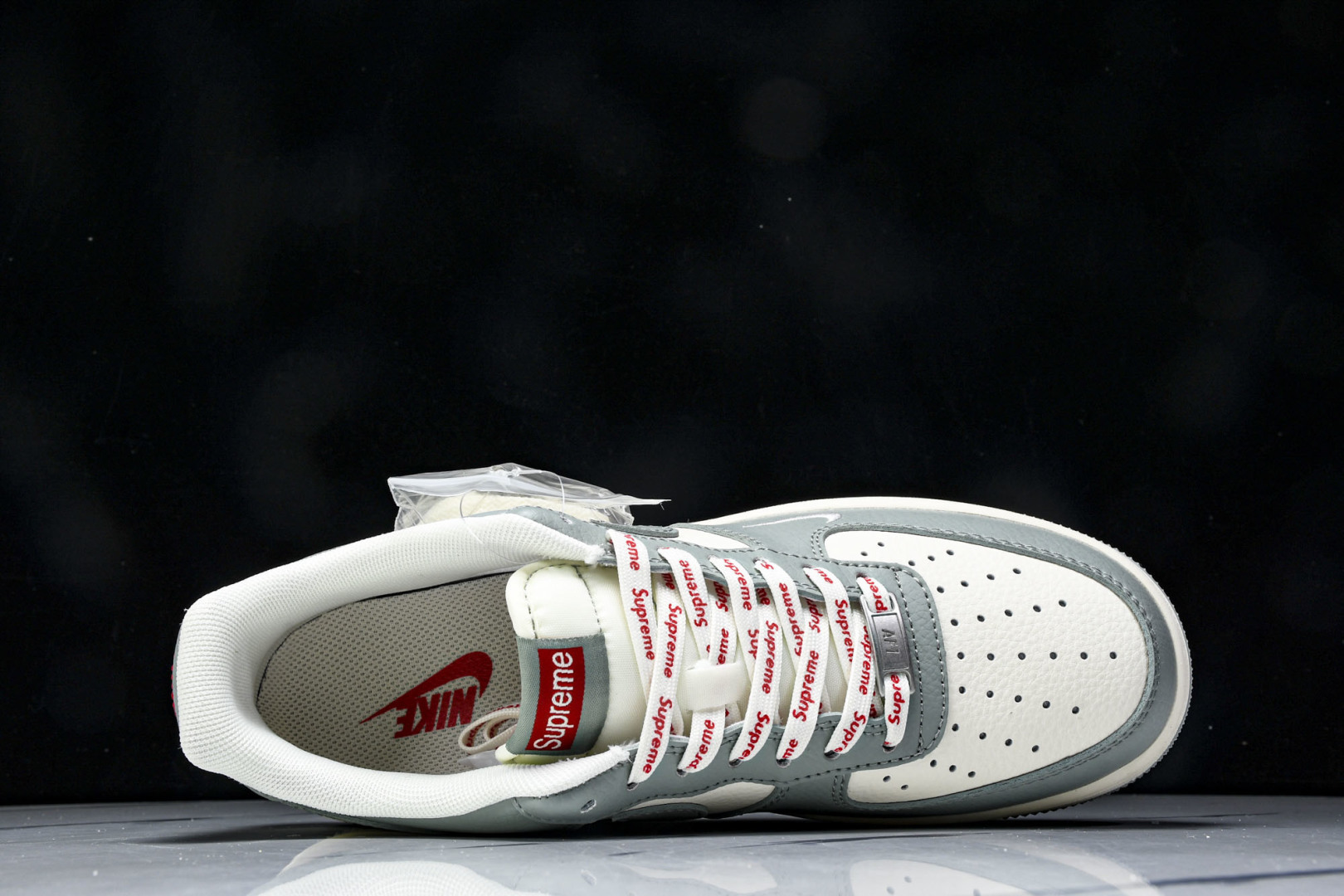 NK Air Force 1'07 Low Supreme联名 穹灰 空军一号低帮休闲板鞋 ZH2598