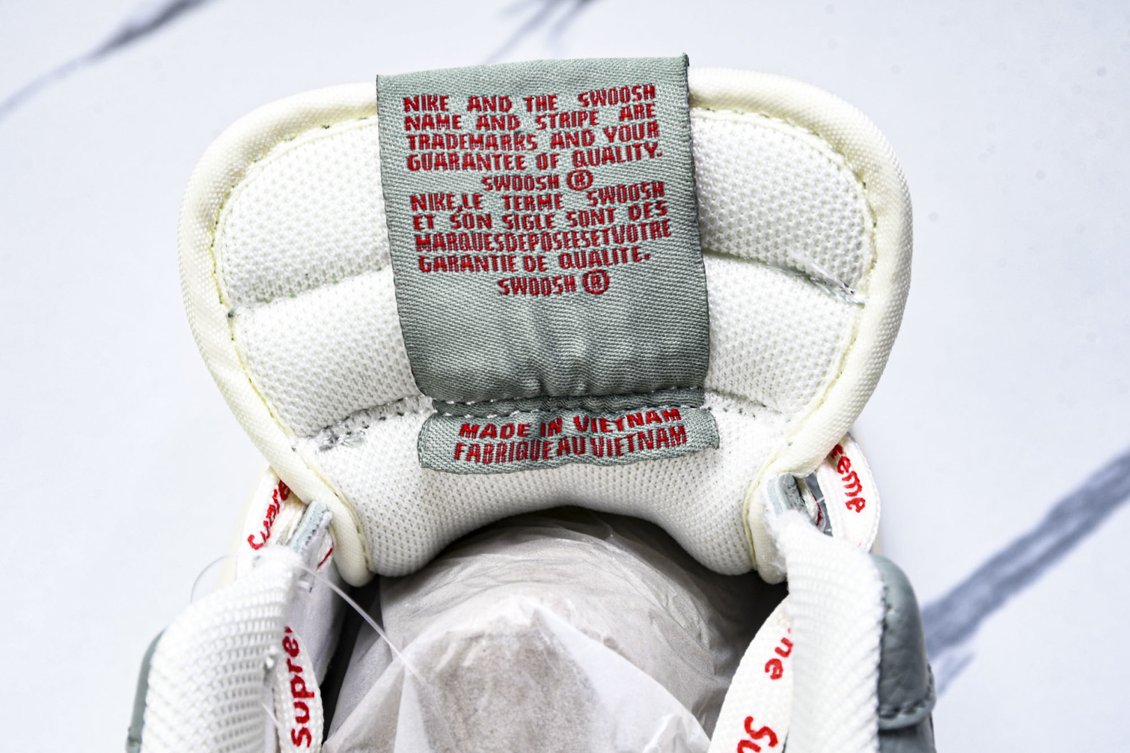NK Air Force 1'07 Low Supreme联名 穹灰 空军一号低帮休闲板鞋 ZH2598