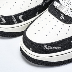 NK Air Force 1'07 Low Sup联名 黑牛仔小白勾 空军一号低帮休闲板鞋 LW9279 NK Air Force 1'07 Low Sup联名 黑牛仔小白勾 空军一号低帮休闲板鞋 LW9279