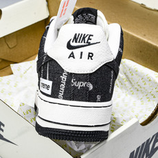 NK Air Force 1'07 Low Sup联名 黑牛仔小白勾 空军一号低帮休闲板鞋 LW9279 NK Air Force 1'07 Low Sup联名 黑牛仔小白勾 空军一号低帮休闲板鞋 LW9279