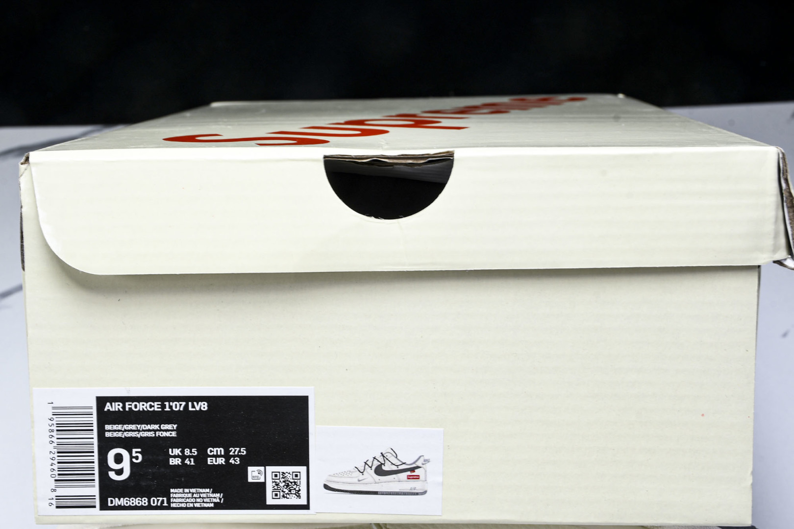 NK Air Force 1'07 Low UN联名 双小勾红标 空军一号低帮休闲板鞋 CS5288-0