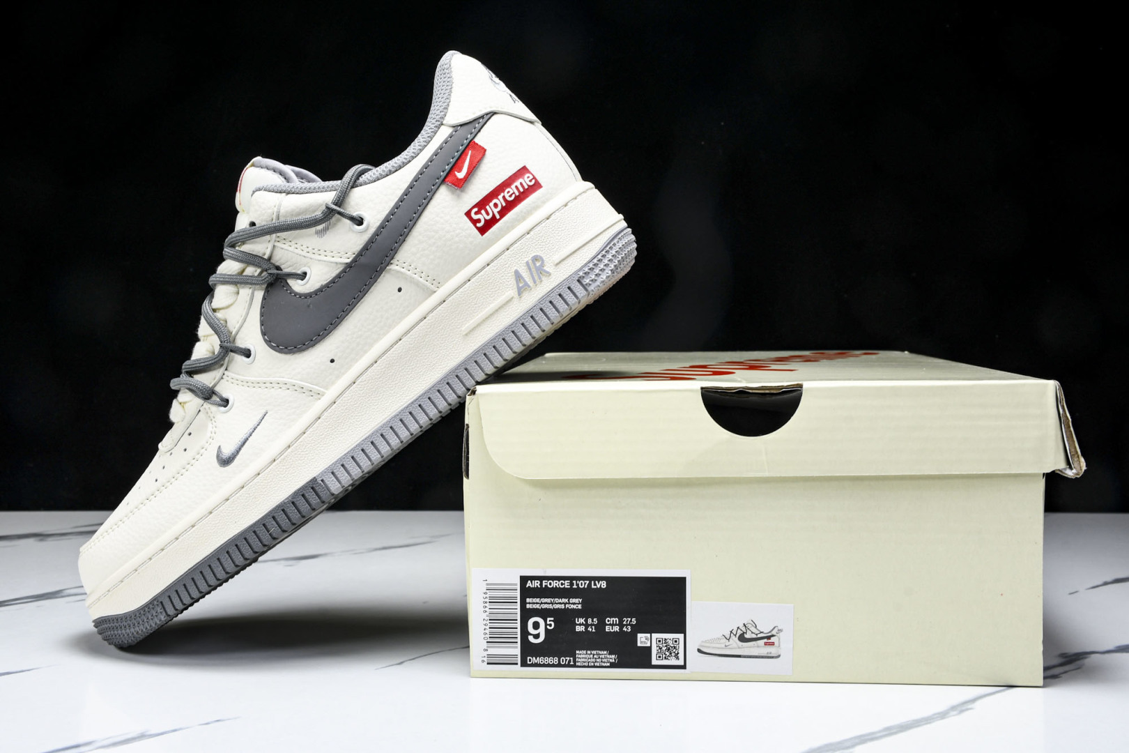 NK Air Force 1'07 Low UN联名 双小勾红标 空军一号低帮休闲板鞋 CS5288-0