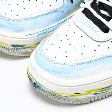 NK Air Force 1'07 Low Y B Stars 手绘涂鸦 黄蓝星星 空军一号低帮休闲板鞋 NK Air Force 1'07 Low Y B Stars 手绘涂鸦 黄蓝星星 空军一号低帮休闲板鞋