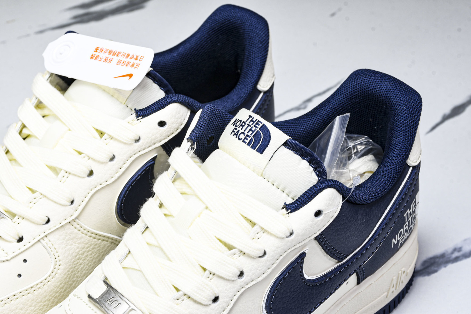 NK Air Force 1'07 Low 北面联名 深蓝底 空军一号低帮休闲板鞋 ZH2598-318