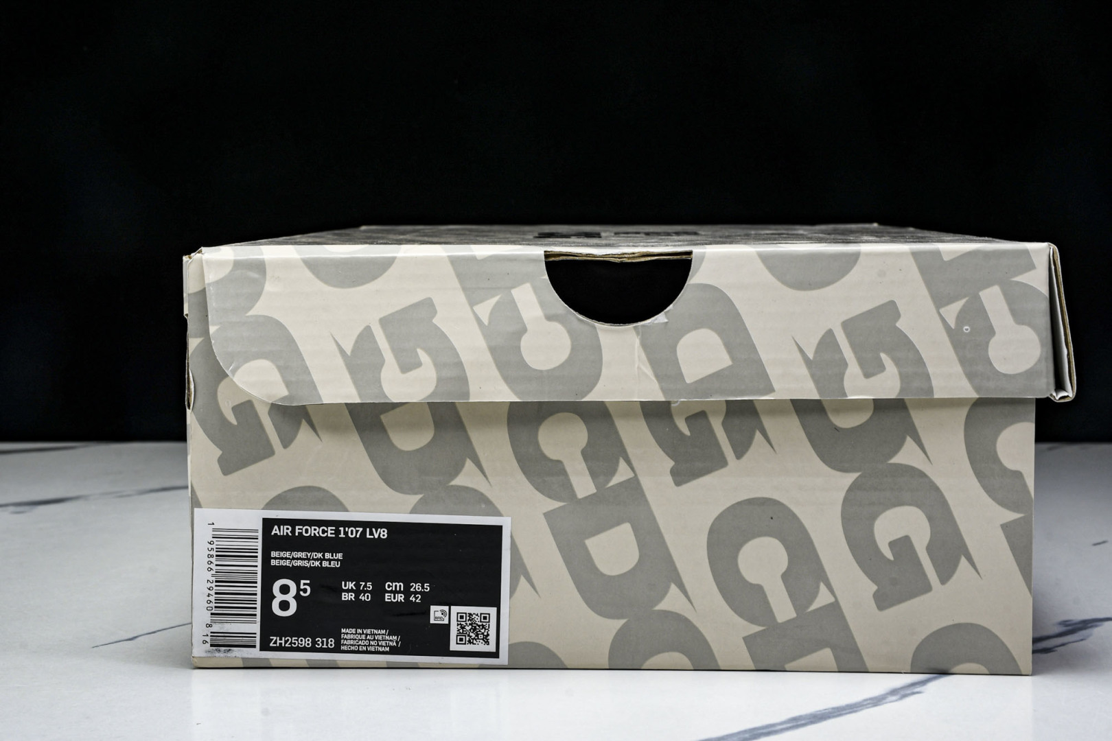NK Air Force 1'07 Low 北面联名 深蓝底 空军一号低帮休闲板鞋 ZH2598-318