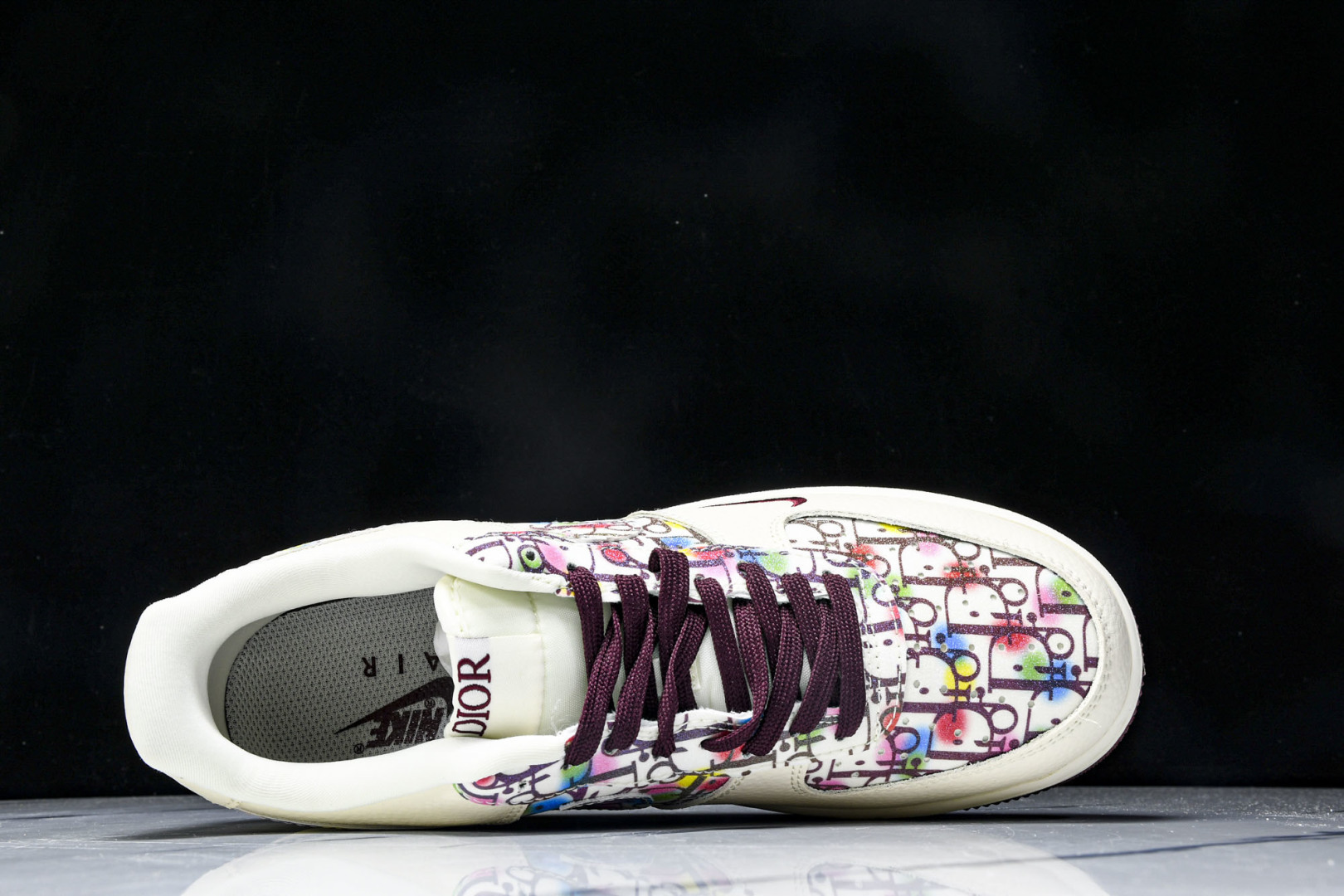 NK Air Force 1'07 Low 迪奥联名 彩色插花 空军一号低帮休闲板鞋 DF0188-06