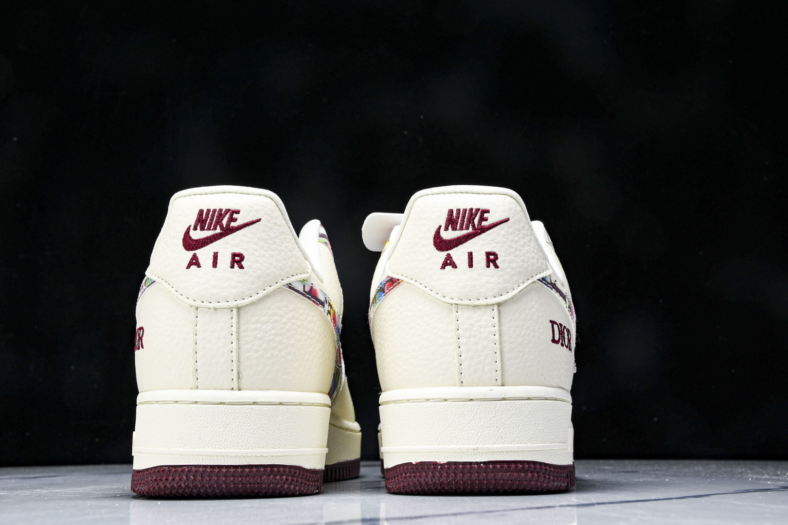 NK Air Force 1'07 Low 迪奥联名 彩色插花 空军一号低帮休闲板鞋 DF0188-06