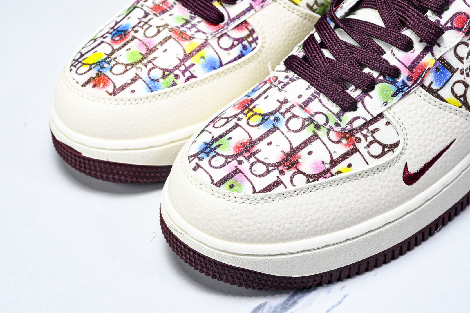 NK Air Force 1'07 Low 迪奥联名 彩色插花 空军一号低帮休闲板鞋 DF0188-06
