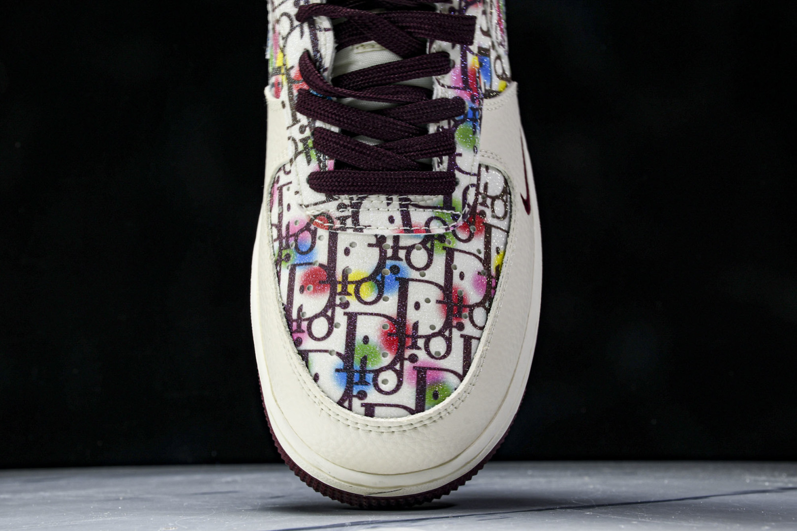 NK Air Force 1'07 Low 迪奥联名 彩色插花 空军一号低帮休闲板鞋 DF0188-06