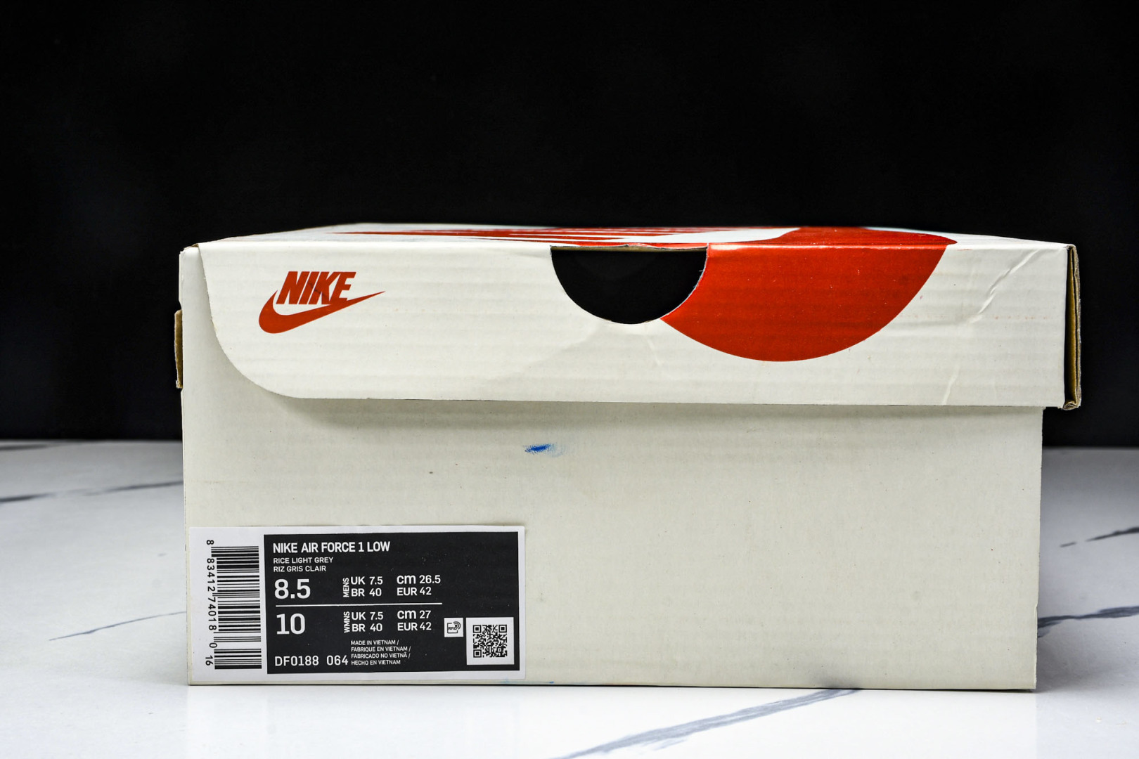 NK Air Force 1'07 Low 迪奥联名 灰色插花 空军一号低帮休闲板鞋 DF0188-06