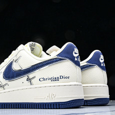 NK Air Force 1'07 Low 迪奥联名 蓝四小银勾 空军一号低帮休闲板鞋 XS2869-0 NK Air Force 1'07 Low 迪奥联名 蓝四小银勾 空军一号低帮休闲板鞋 XS2869-0
