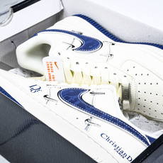 NK Air Force 1'07 Low 迪奥联名 蓝四小银勾 空军一号低帮休闲板鞋 XS2869-0 NK Air Force 1'07 Low 迪奥联名 蓝四小银勾 空军一号低帮休闲板鞋 XS2869-0