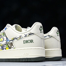 NK Air Force 1'07 Low 迪奥联名 米绿插花 空军一号低帮休闲板鞋 DF0188-06 NK Air Force 1'07 Low 迪奥联名 米绿插花 空军一号低帮休闲板鞋 DF0188-06