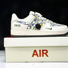 NK Air Force 1'07 Low 迪奥联名 米绿插花 空军一号低帮休闲板鞋 DF0188-06 NK Air Force 1'07 Low 迪奥联名 米绿插花 空军一号低帮休闲板鞋 DF0188-06