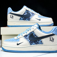 NK Air Force 1'07 Low 迪奥联名 石蕊蓝 空军一号低帮休闲板鞋 KK1988-088 NK Air Force 1'07 Low 迪奥联名 石蕊蓝 空军一号低帮休闲板鞋 KK1988-088
