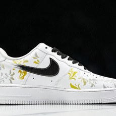 NK Air Force 1'07 Low 东篱醉 中国风 渐变黄 空军一号低帮休闲板鞋 ZH0316- NK Air Force 1'07 Low 东篱醉 中国风 渐变黄 空军一号低帮休闲板鞋 ZH0316-