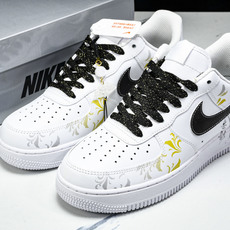 NK Air Force 1'07 Low 东篱醉 中国风 渐变黄 空军一号低帮休闲板鞋 ZH0316- NK Air Force 1'07 Low 东篱醉 中国风 渐变黄 空军一号低帮休闲板鞋 ZH0316-