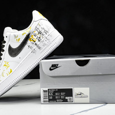 NK Air Force 1'07 Low 东篱醉 中国风 渐变黄 空军一号低帮休闲板鞋 ZH0316- NK Air Force 1'07 Low 东篱醉 中国风 渐变黄 空军一号低帮休闲板鞋 ZH0316-