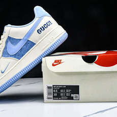 NK Air Force 1'07 Low 古驰联名 冰山蓝 空军一号低帮休闲板鞋 DF0188-067 NK Air Force 1'07 Low 古驰联名 冰山蓝 空军一号低帮休闲板鞋 DF0188-067