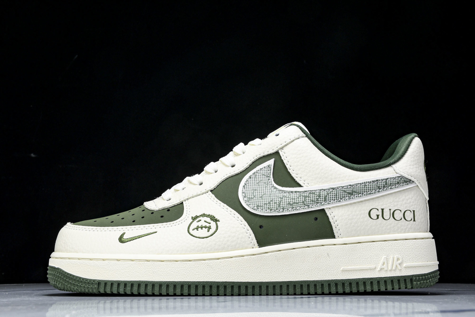 NK Air Force 1'07 Low 古驰联名 橄榄绿鬼脸 空军一号低帮休闲板鞋 KK1988-0